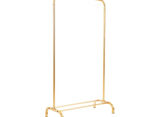 Ruhaállvány - Fém - Arany - 80x40x150cm