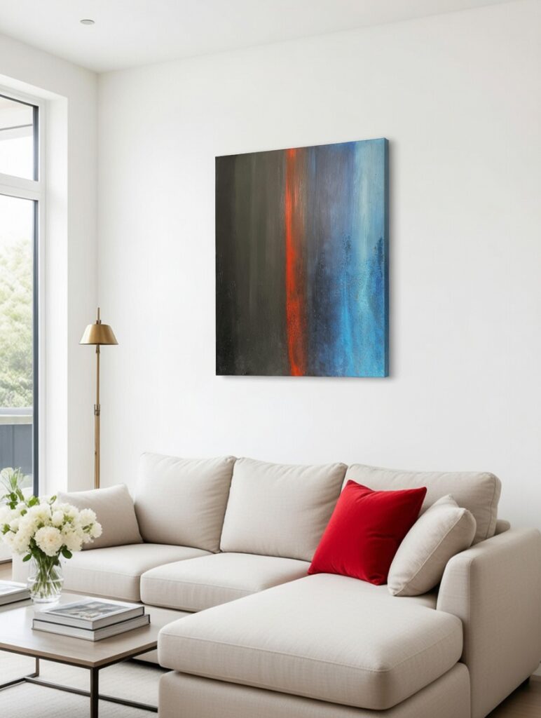 E-Art absztrakt falikép
